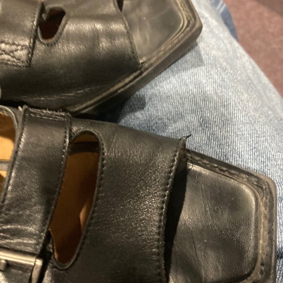 vintage john fluevog buckle high heel shoe woman's size 9 discontinued - Picture 10 of 15